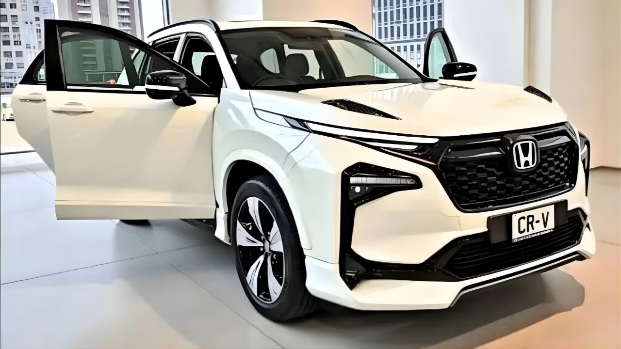 2026 Honda CR-V Hybrid Unveiled – Class-Leading MPG Meets Powerful New Performance