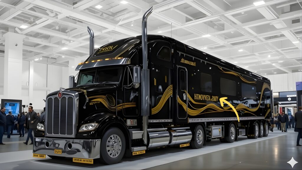 2026 Kenworth W1250 Ultra Luxury RV Revealed With 3 Bedrooms and Iconic Design