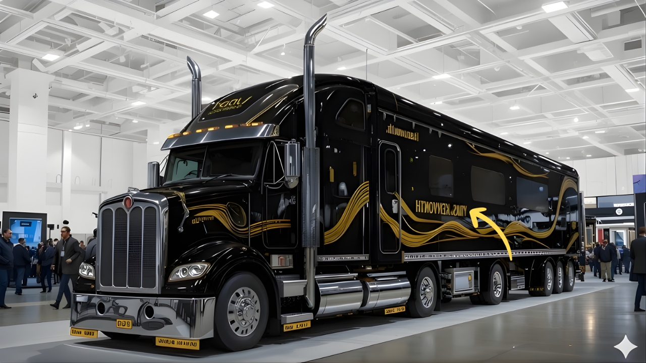 2026 Kenworth W1250 Ultra Luxury RV Revealed With 3 Bedrooms and Iconic Design
