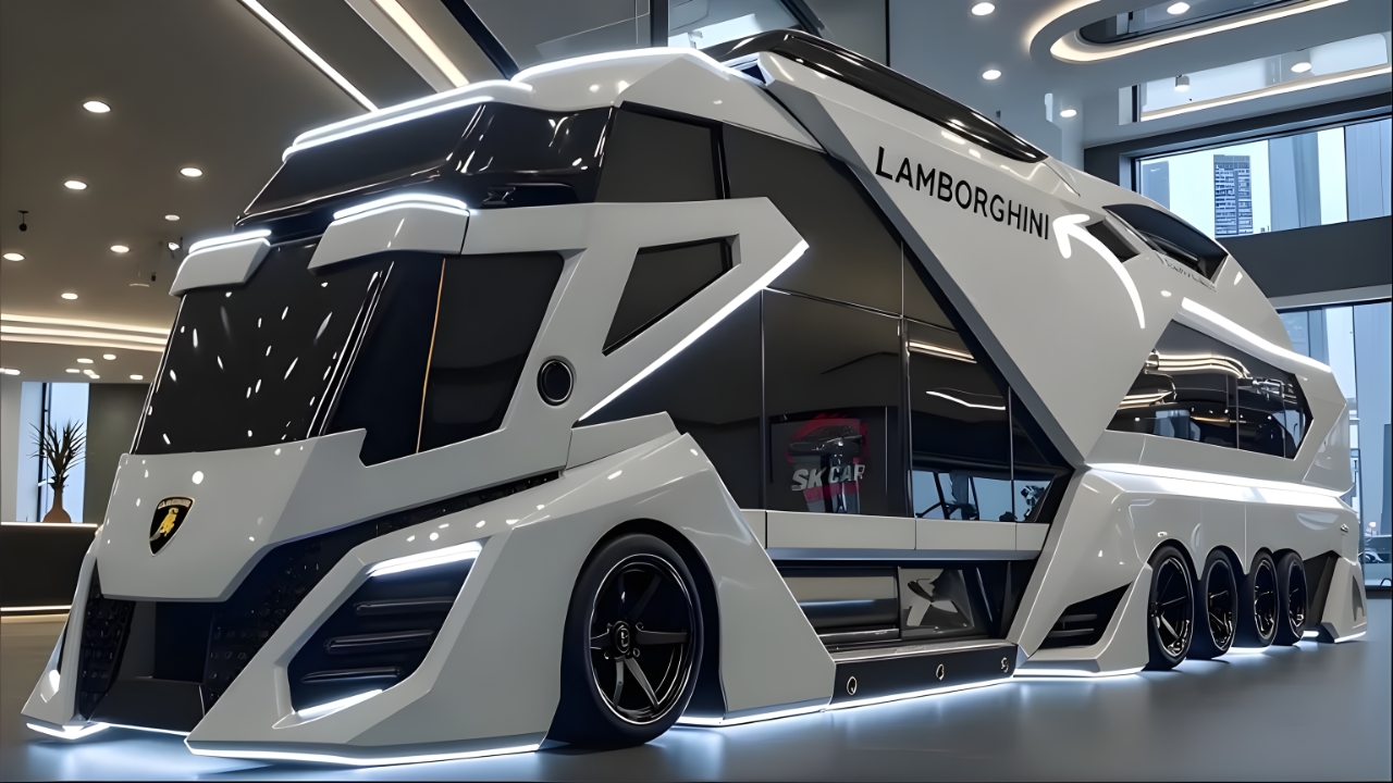 2026 Supercar Luxury Motorhome Unveiled: Hybrid Power and Futuristic Design